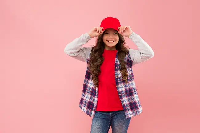 gorra infantil nina roja