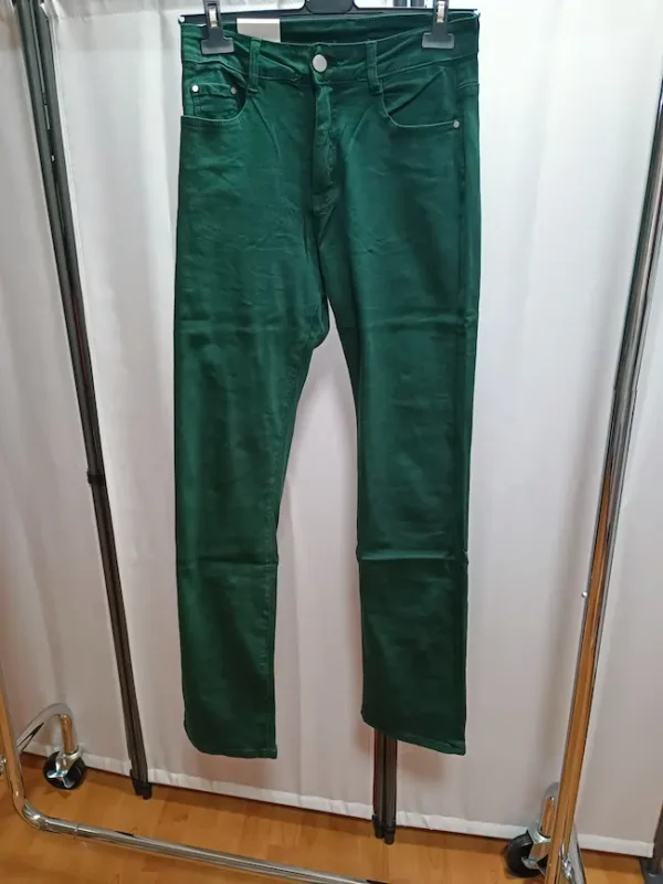 pantalon verde campana