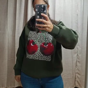 sudadera mujer cerrezas1